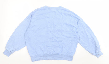 H&M Womens Black  Cotton Pullover Sweatshirt Size S  Pullover - Venice