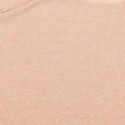 Womens UK Size M Dunnes Stores Orange Pullover Jumper