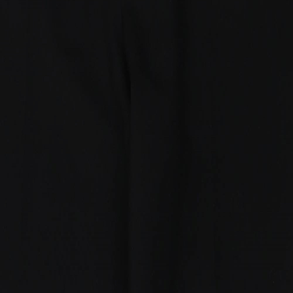Womens UK Size 12 Dunnes Stores Regular Fit  Black Trousers