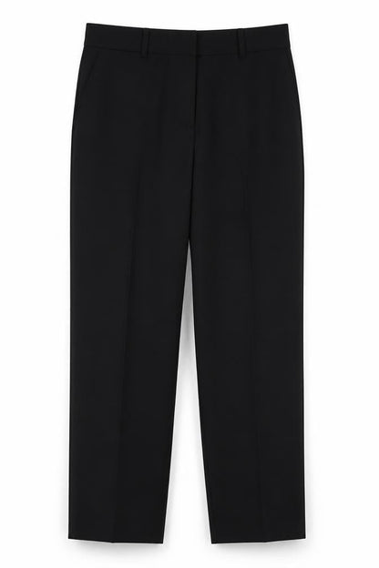 Womens UK Size 14 Dunnes Stores Regular Fit  Black Trousers