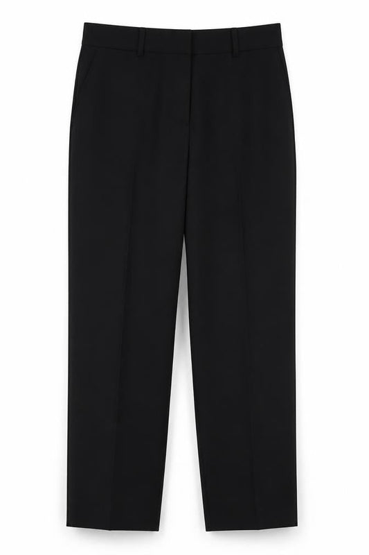 Womens UK Size 14 Dunnes Stores Regular Fit  Black Trousers