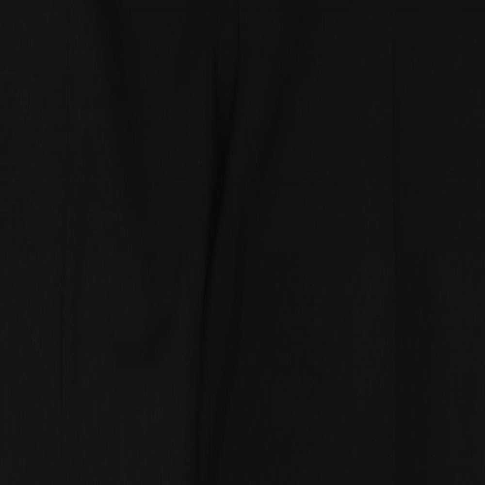 Womens UK Size 14 Dunnes Stores Regular Fit  Black Trousers