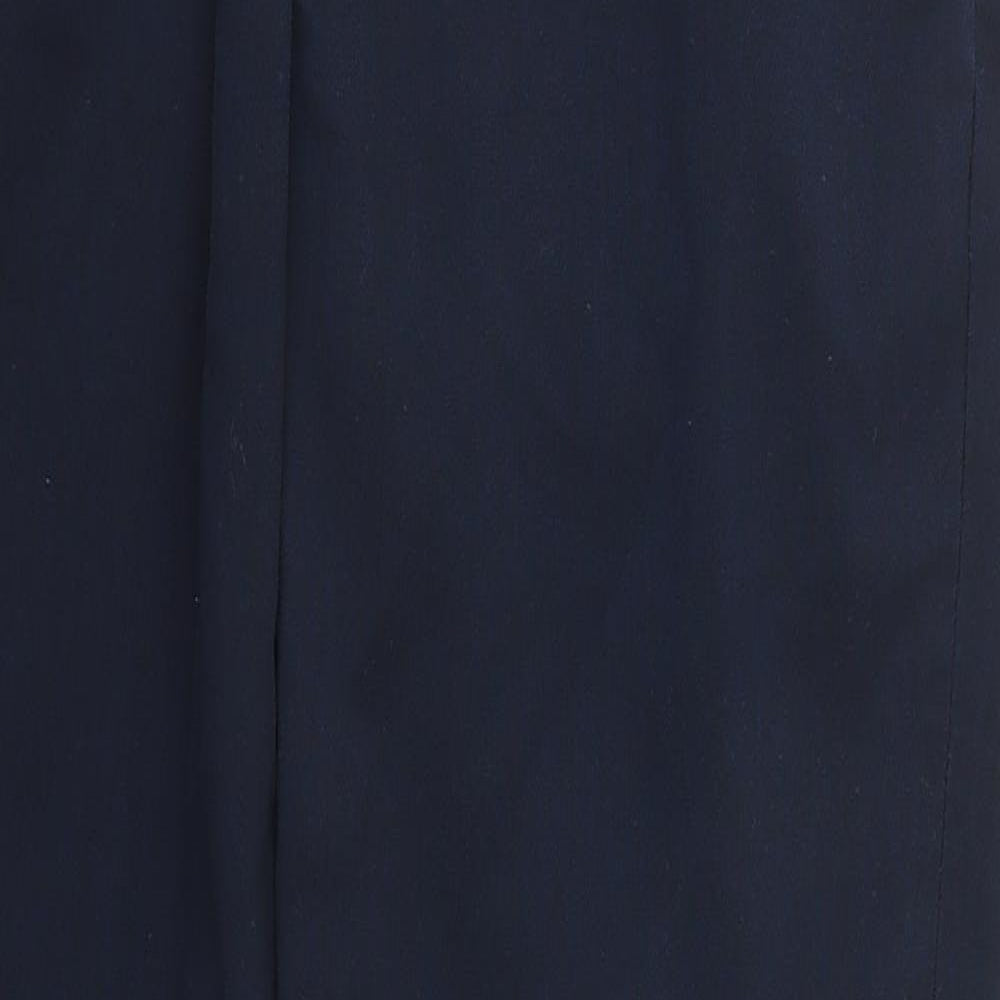NEXT Mens Blue  Polyester Trousers  Size 30 L28 in Regular Button
