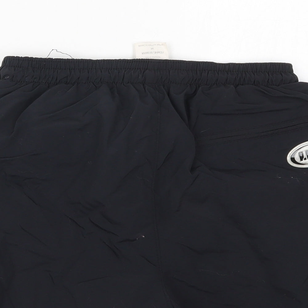 Louis Garneau Womens Black  Nylon Athletic Shorts Size M L7 in Regular Drawstring