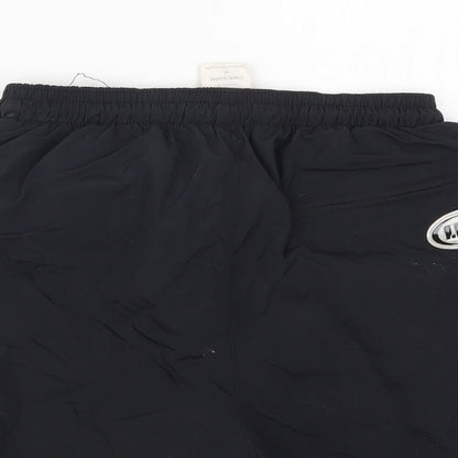 Louis Garneau Womens Black  Nylon Athletic Shorts Size M L7 in Regular Drawstring