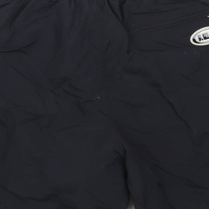 Louis Garneau Womens Black  Nylon Athletic Shorts Size M L7 in Regular Drawstring