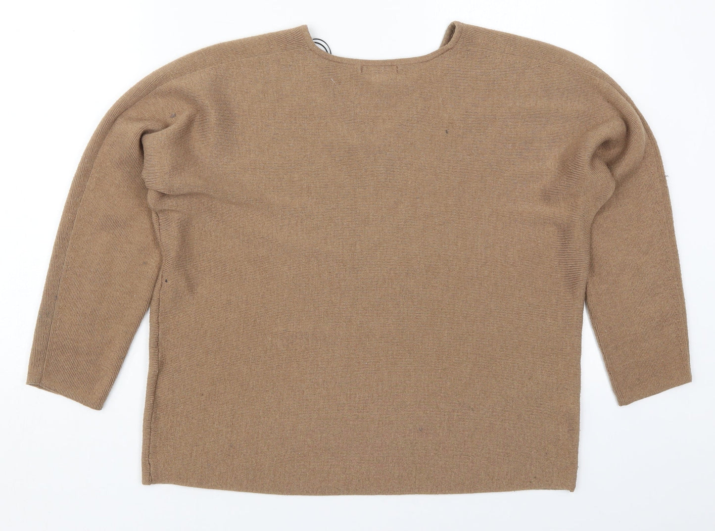 Womens UK Size S H&M Brown Pullover Jumper