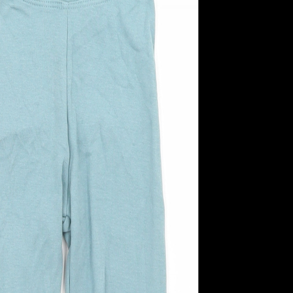 Lupilu Girls Blue  Cotton Jogger Trousers Size 6-9 Months