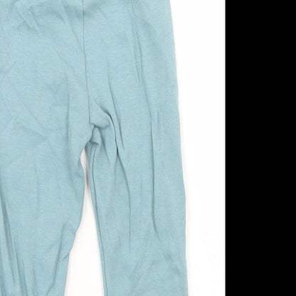 Lupilu Girls Blue  Cotton Jogger Trousers Size 6-9 Months
