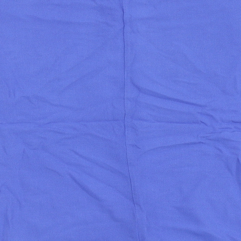 Womens UK Size 8 River Island Blue Basic Blouse