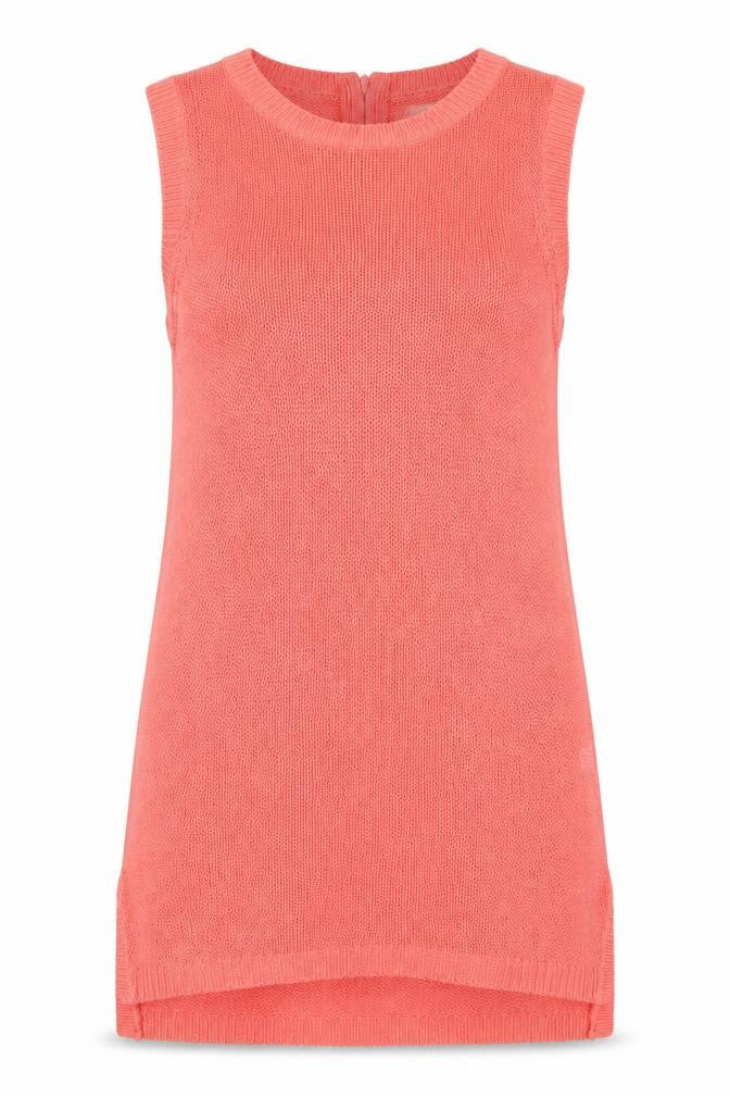 Womens UK Size 10 NEXT Orange Basic T-Shirt