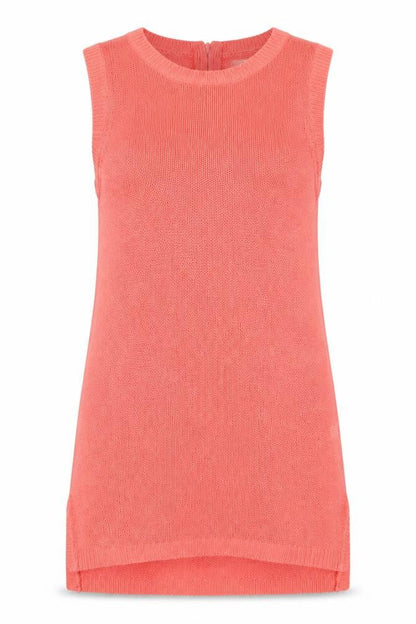 Womens UK Size 10 NEXT Orange Basic T-Shirt