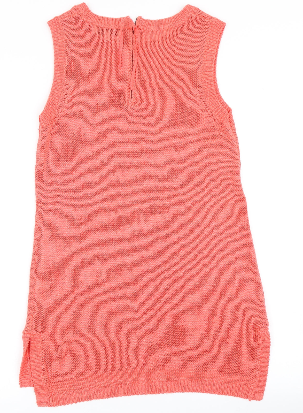 Womens UK Size 10 NEXT Orange Basic T-Shirt
