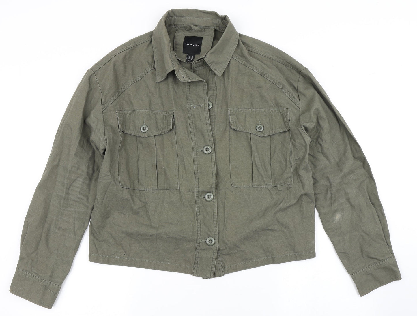 Womens UK Size 14 New Look Green Jacket