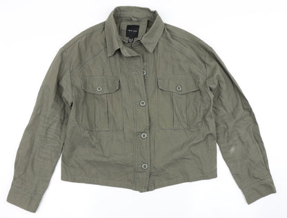 Womens UK Size 14 New Look Green Jacket
