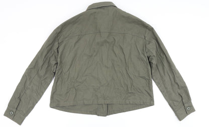 Womens UK Size 14 New Look Green Jacket