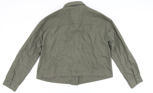 Womens UK Size 14 New Look Green Jacket