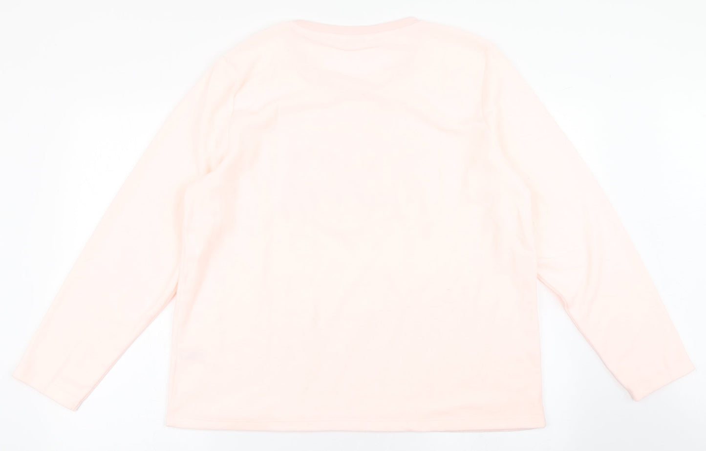 Pep&Co Womens Pink Solid Polyester Top Pyjama Top Size 16   - Nap Queen