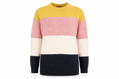 Womens UK Size 12 Preworn Multicoloured Pullover Jumper