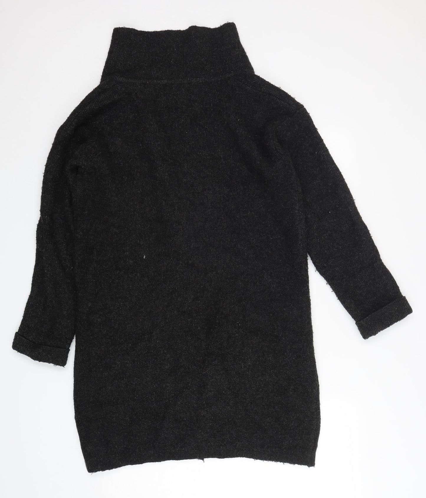 Womens UK Size S Atmosphere Grey Cardigan Jumper