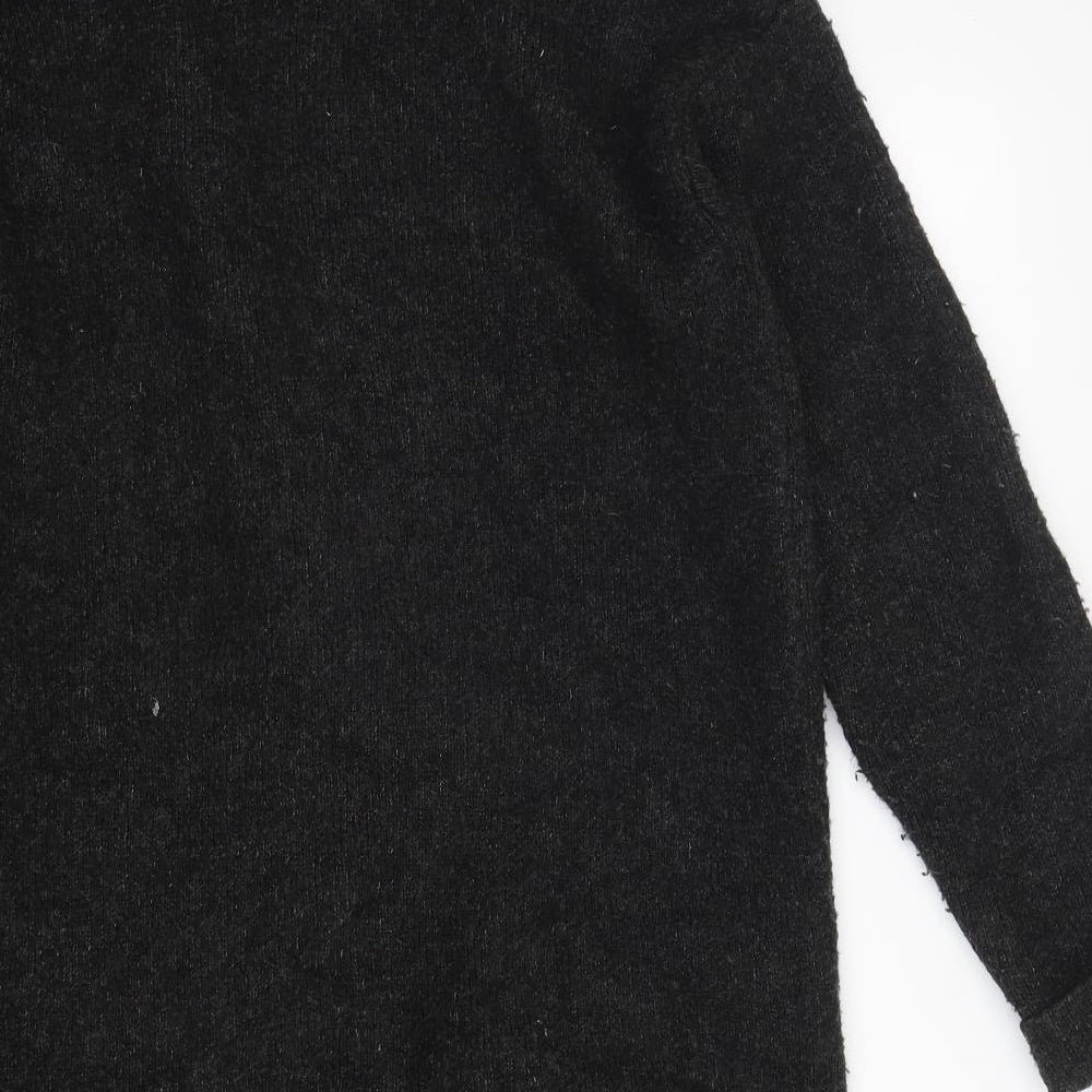 Womens UK Size S Atmosphere Grey Cardigan Jumper