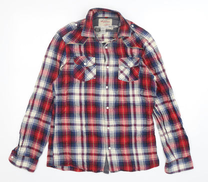 Womens UK Size S River Island Multicoloured Basic Button-Up