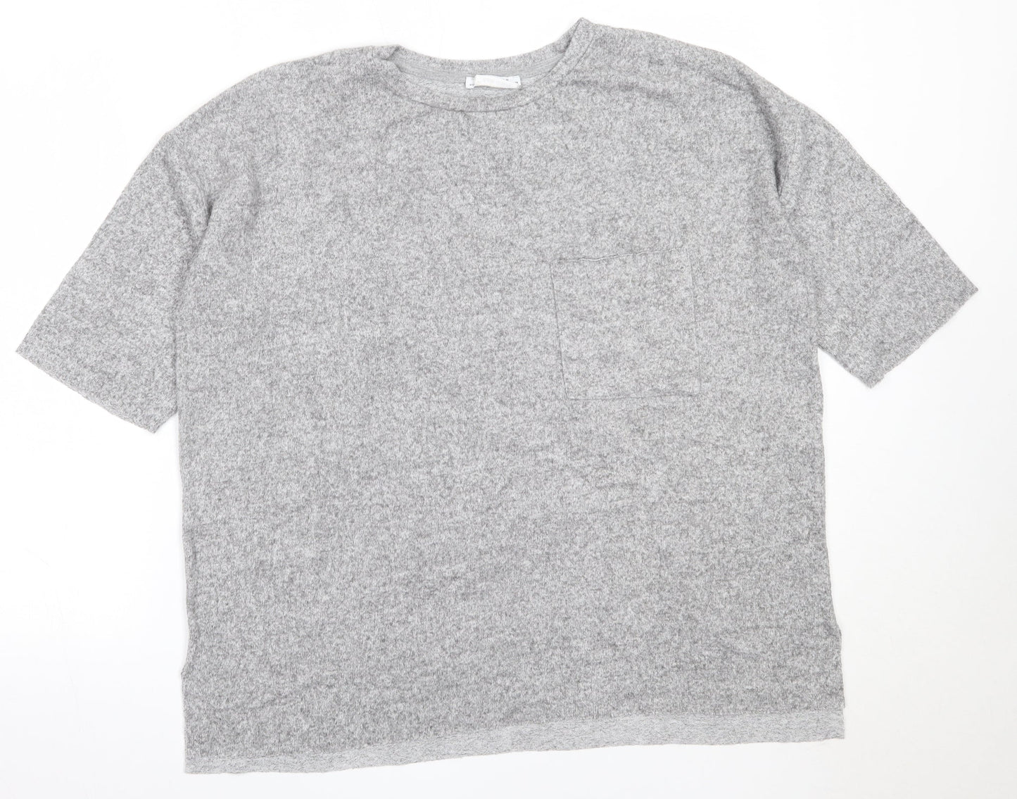 Womens UK Size M Zara Grey Pullover Jumper