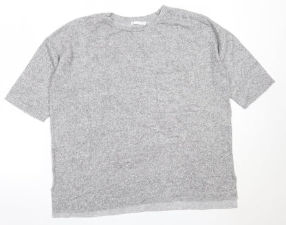 Womens UK Size M Zara Grey Pullover Jumper