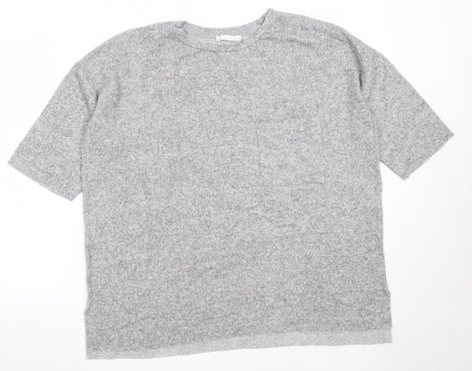 Womens UK Size M Zara Grey Pullover Jumper
