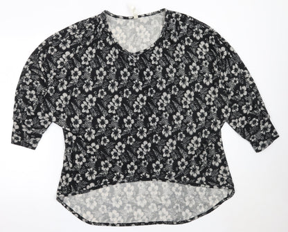 Womens UK Size 16 Stella Black Pullover Jumper