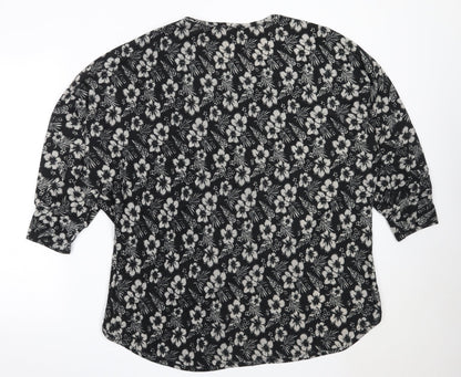 Womens UK Size 16 Stella Black Pullover Jumper
