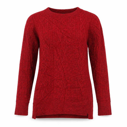 Womens UK Size M Zara Red Pullover Jumper