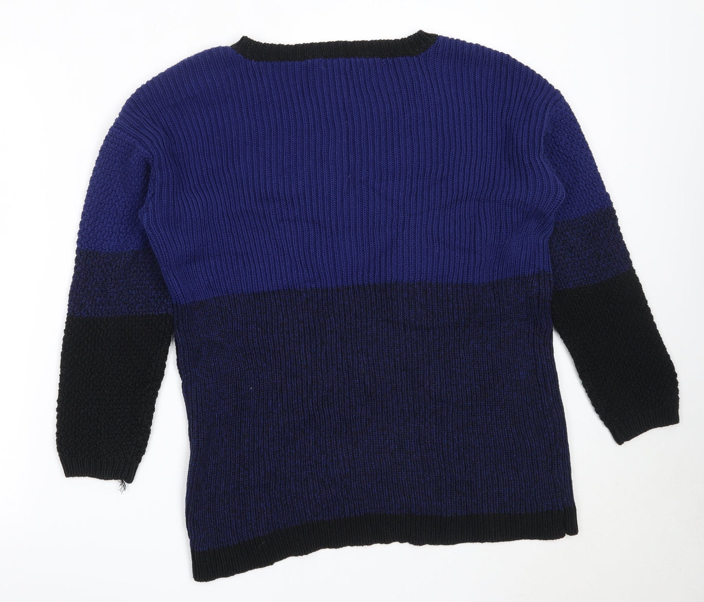 Womens UK Size L Design History Blue Pullover Jumper