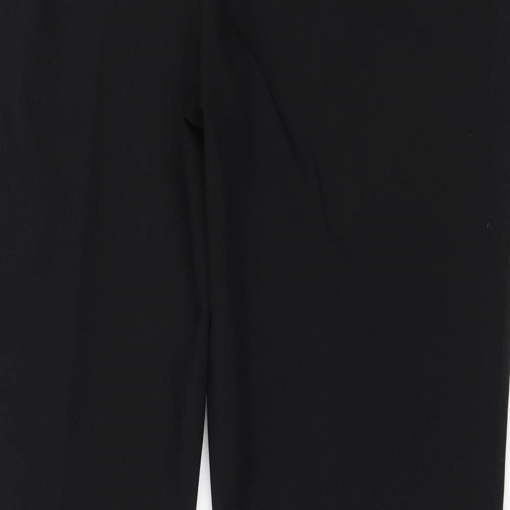 Womens UK Size 12 Dunnes Stores Regular Fit  Black Trousers