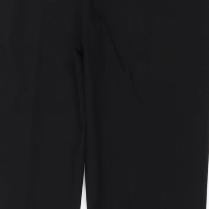 Womens UK Size 12 Dunnes Stores Regular Fit  Black Trousers
