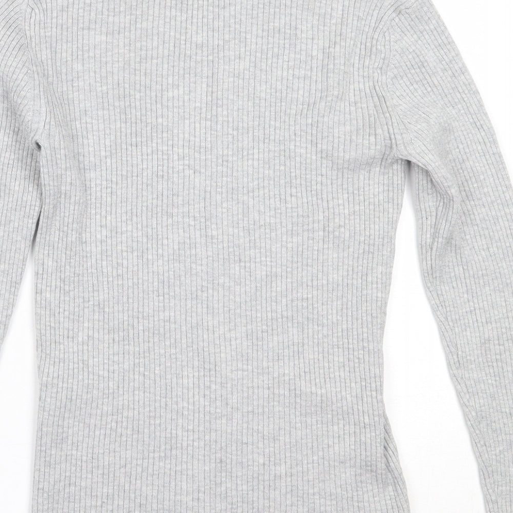 Womens UK Size S H&M Grey Pullover Jumper