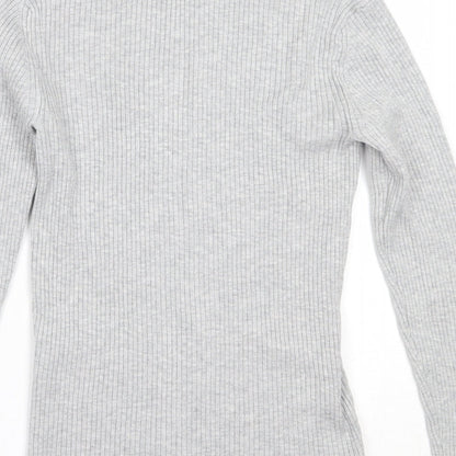 Womens UK Size S H&M Grey Pullover Jumper