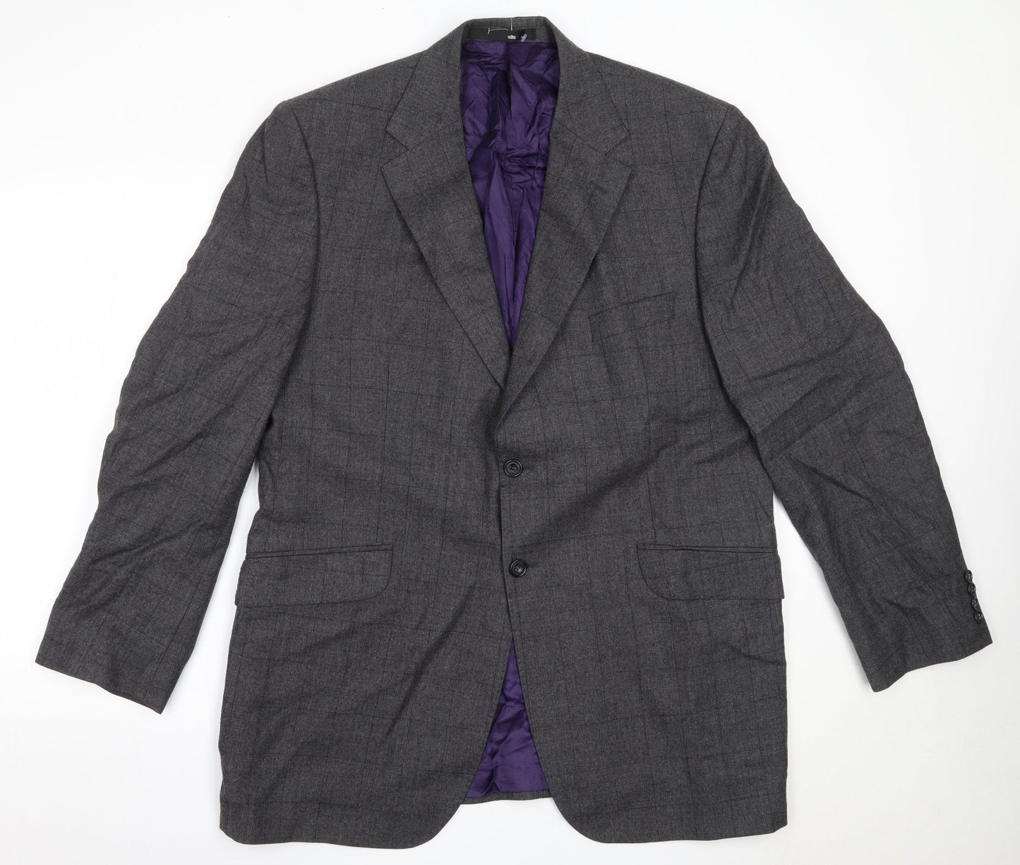 Mens UK Size XL Marks and Spencer Regular Grey Suit Jacket