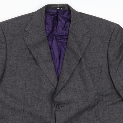 Mens UK Size XL Marks and Spencer Regular Grey Suit Jacket