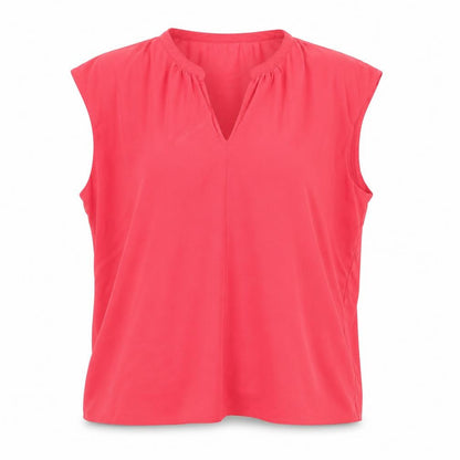 Womens UK Size XL Gallery Pink Jersey Blouse