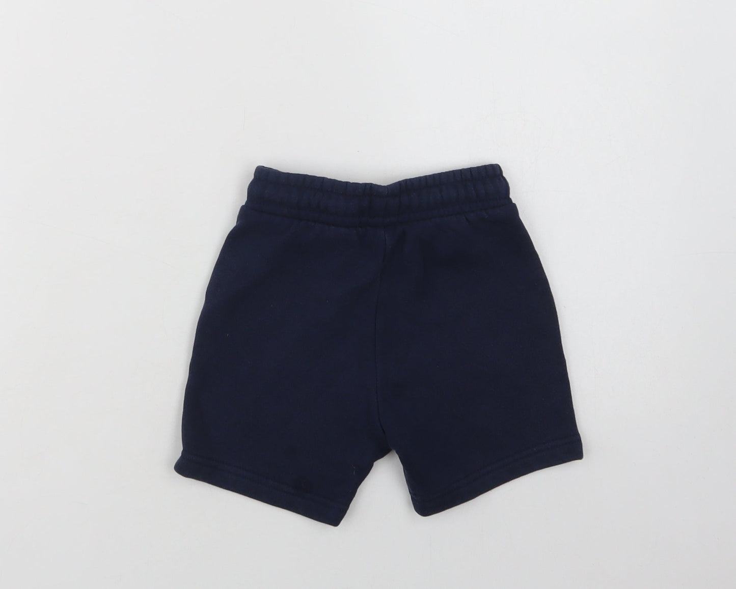 F&F Baby Blue  Cotton Jogger Trousers Size 18-24 Months  Drawstring