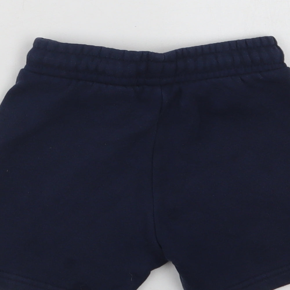 F&F Baby Blue  Cotton Jogger Trousers Size 18-24 Months  Drawstring