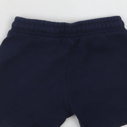 F&F Baby Blue  Cotton Jogger Trousers Size 18-24 Months  Drawstring