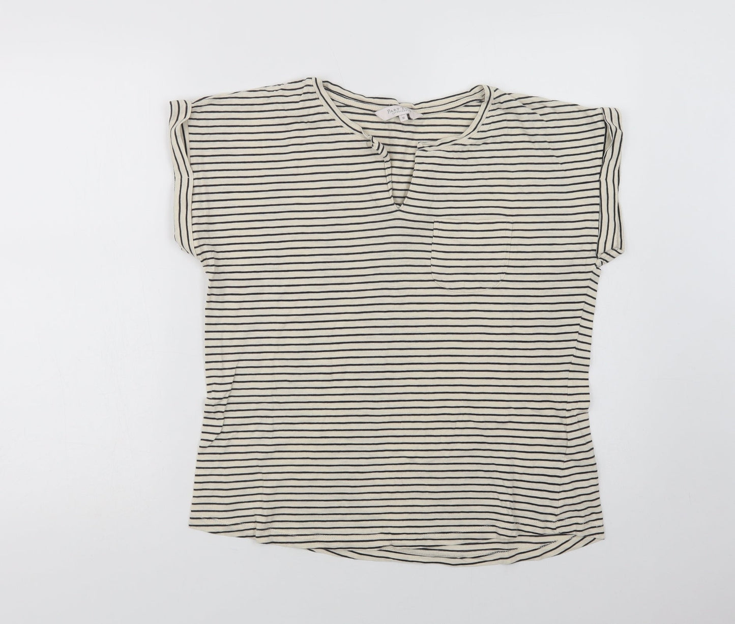 Womens UK Size M Part Two Ivory Basic Blouse