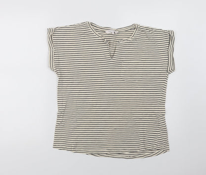 Womens UK Size M Part Two Ivory Basic Blouse