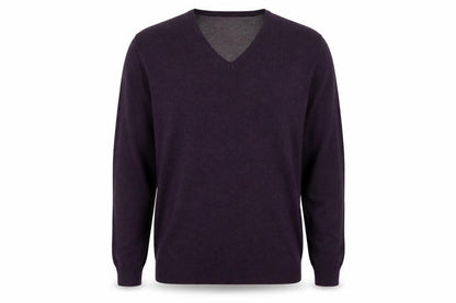 Mens UK Size M Greenwoods Purple Pullover Jumper
