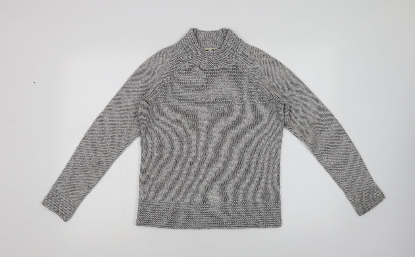 Womens UK Size 8 Marks and Spencer Grey Pullover Jumper
