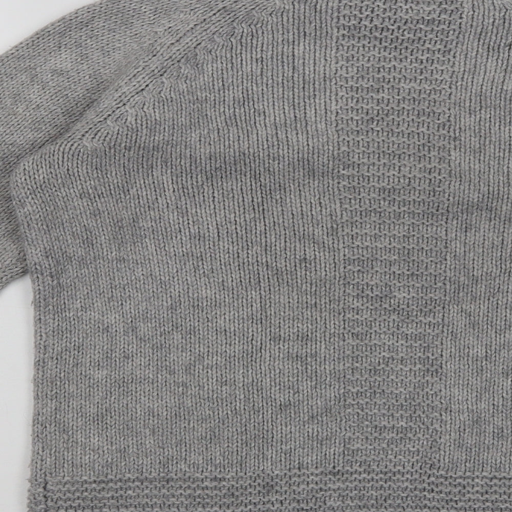 Womens UK Size 8 Marks and Spencer Grey Pullover Jumper