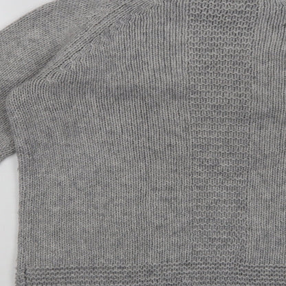 Womens UK Size 8 Marks and Spencer Grey Pullover Jumper