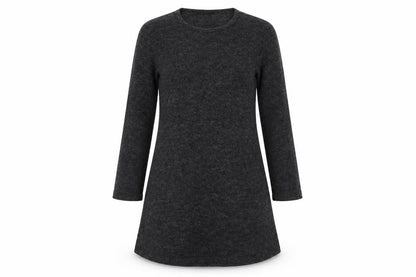SheIn Womens Grey  Polyester Jumper Dress  Size S  Round Neck Pullover